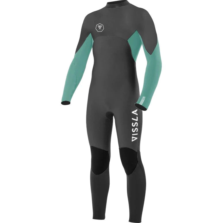 BoysSevenSeas3-2FullBackZip Combinaison Surf Kid