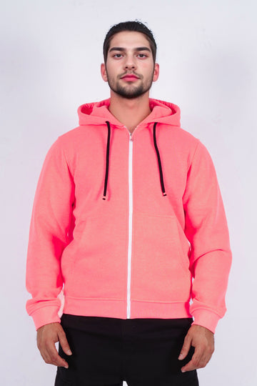 AmosMG Sweat Avec Capuche Zippe