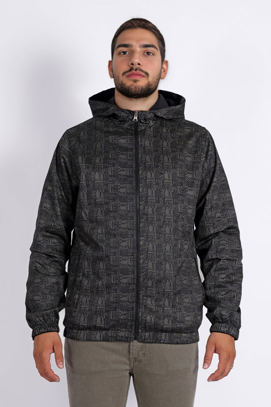 MorvanW24 Veste Capuche Reversible