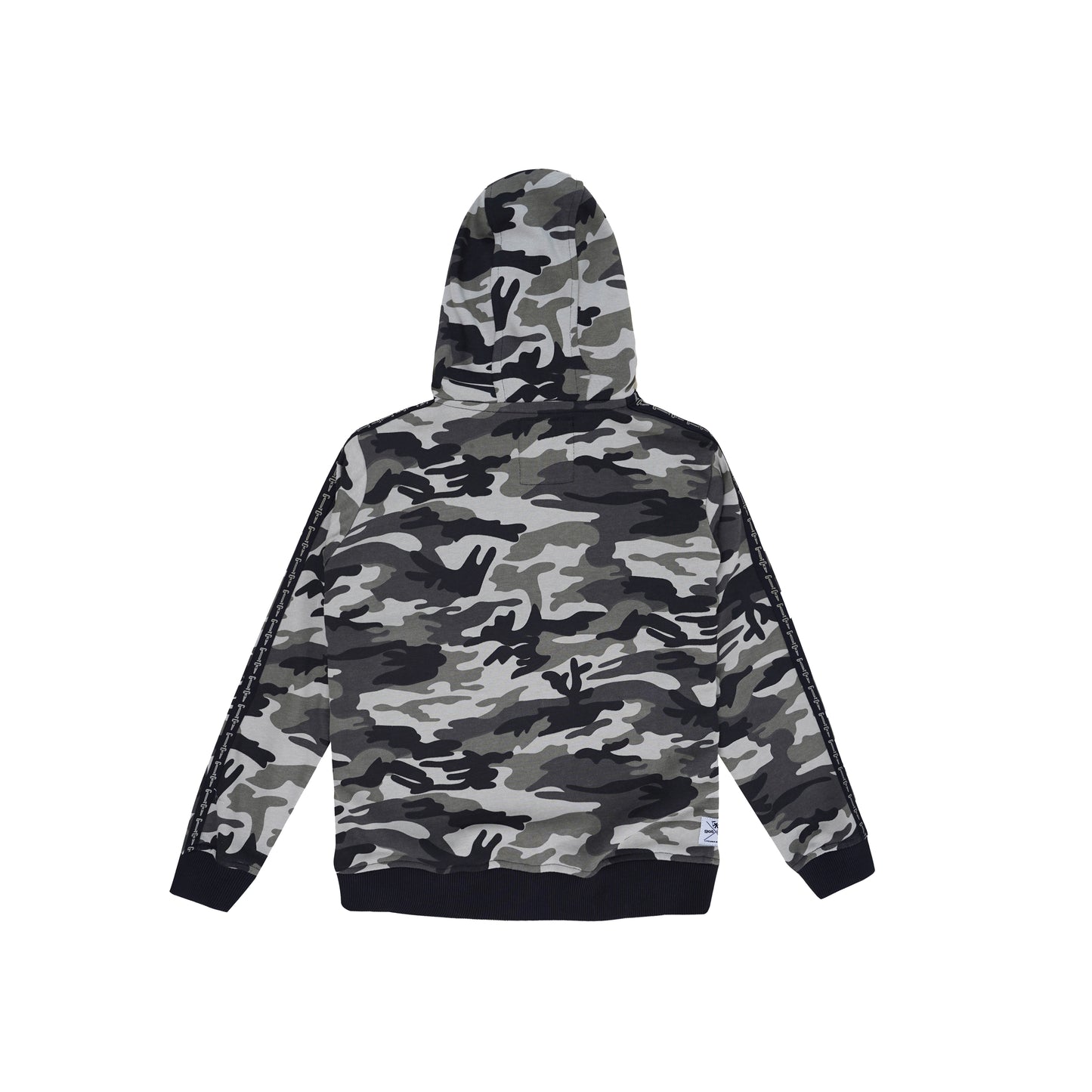 PaulJr MNG Sweat Avec Capuche Camouflage Zippe