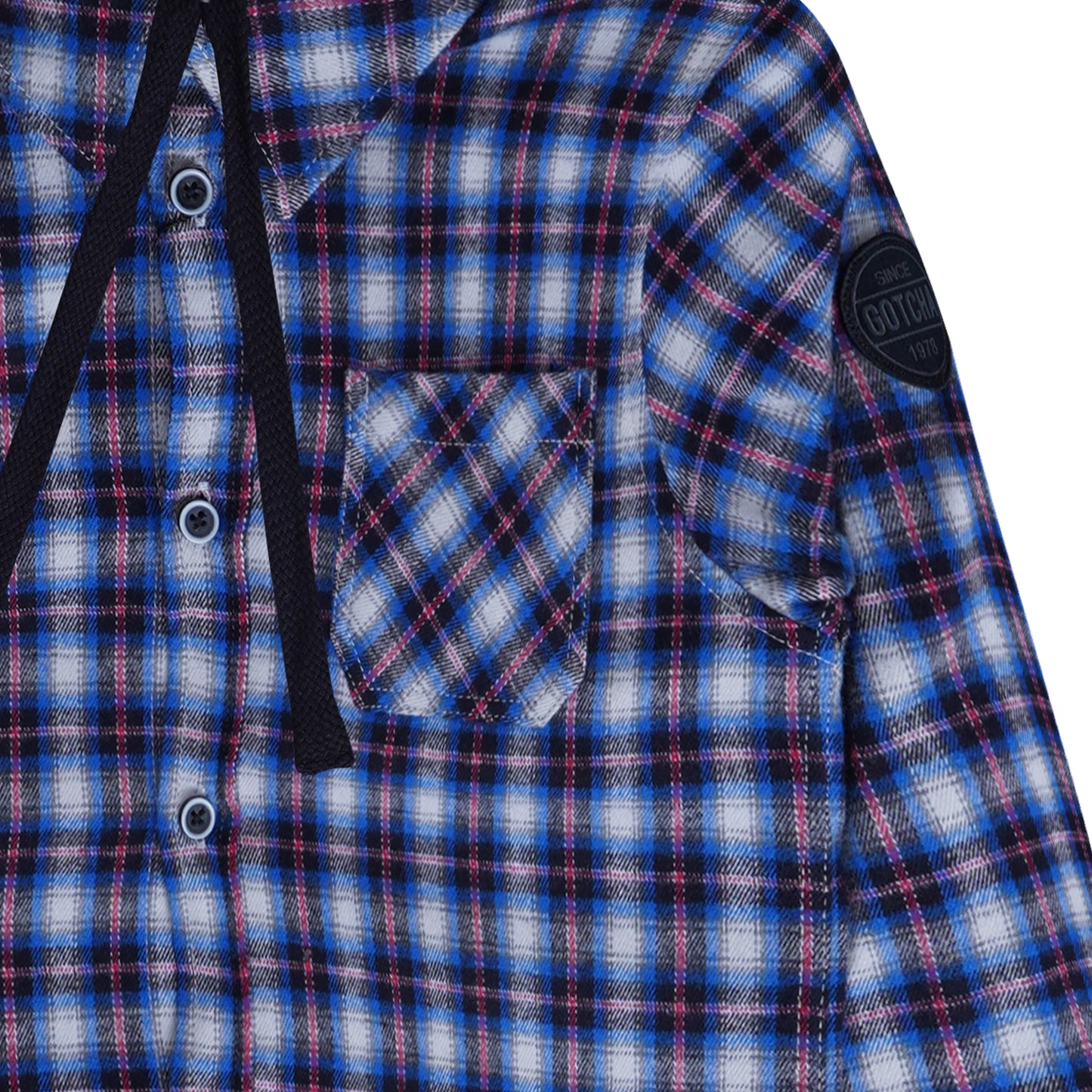 Twisti Chemise ML Capuche
