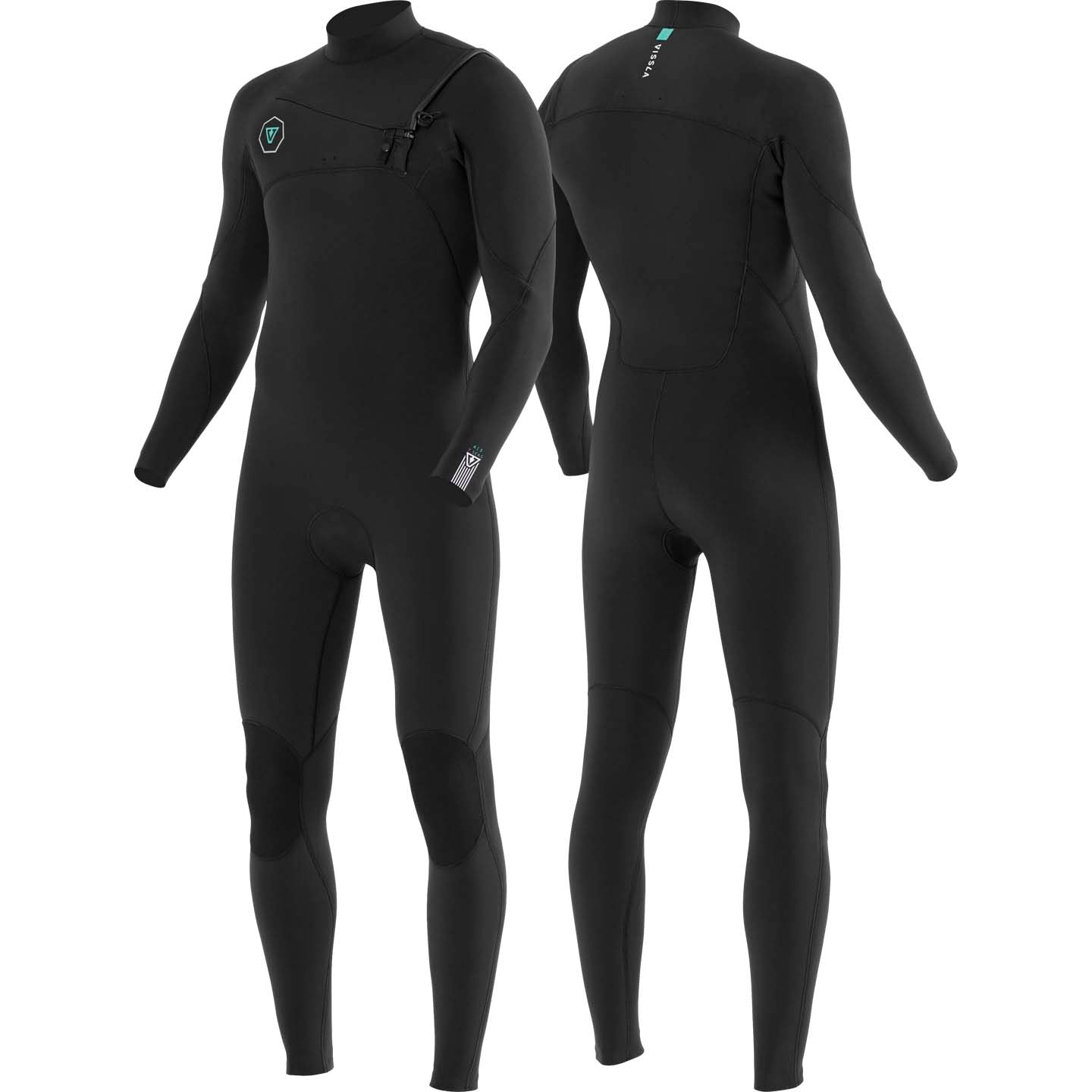 SevenSeas3-2FullChestZip Combinaison Surf Kid