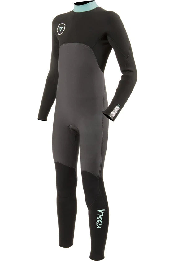 BoysSevenSeas3-2FullBackZip Combinaison Surf Kid