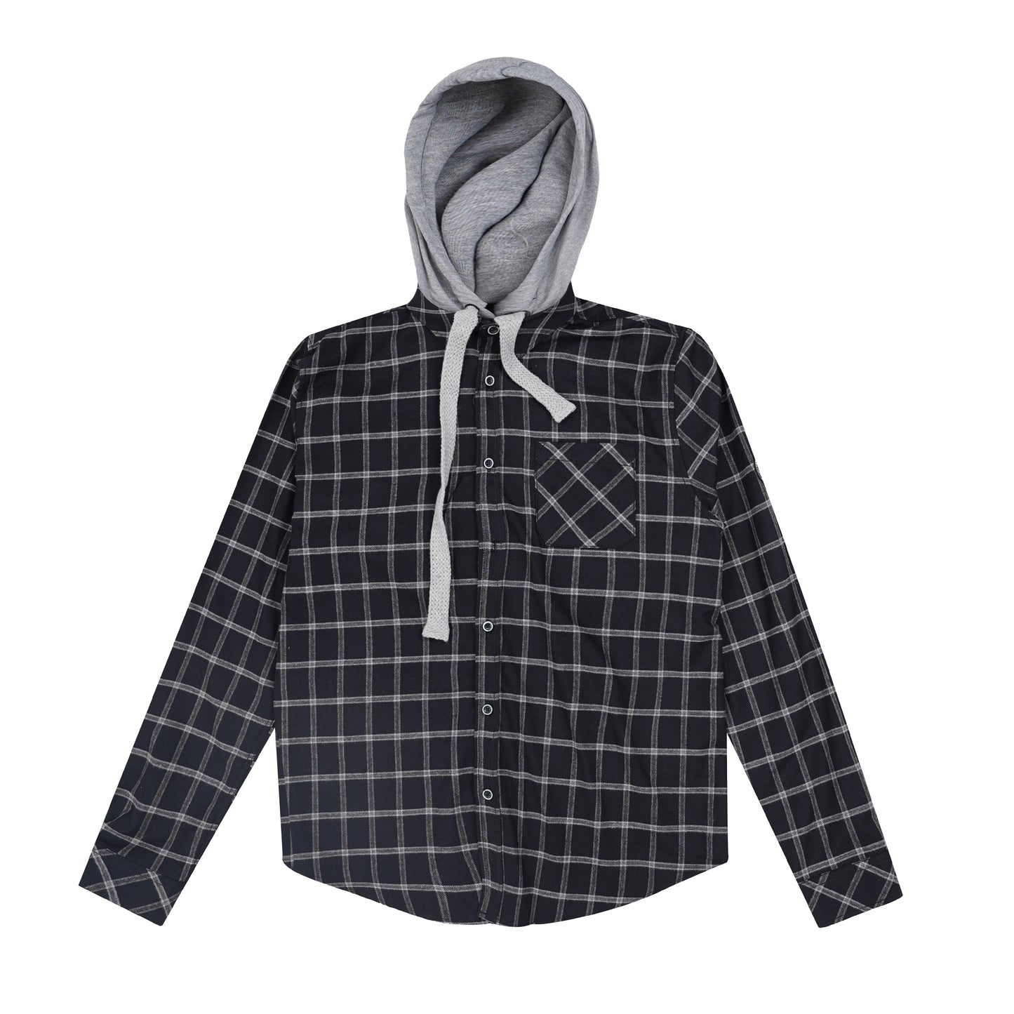 Twisti Chemise ML Capuche