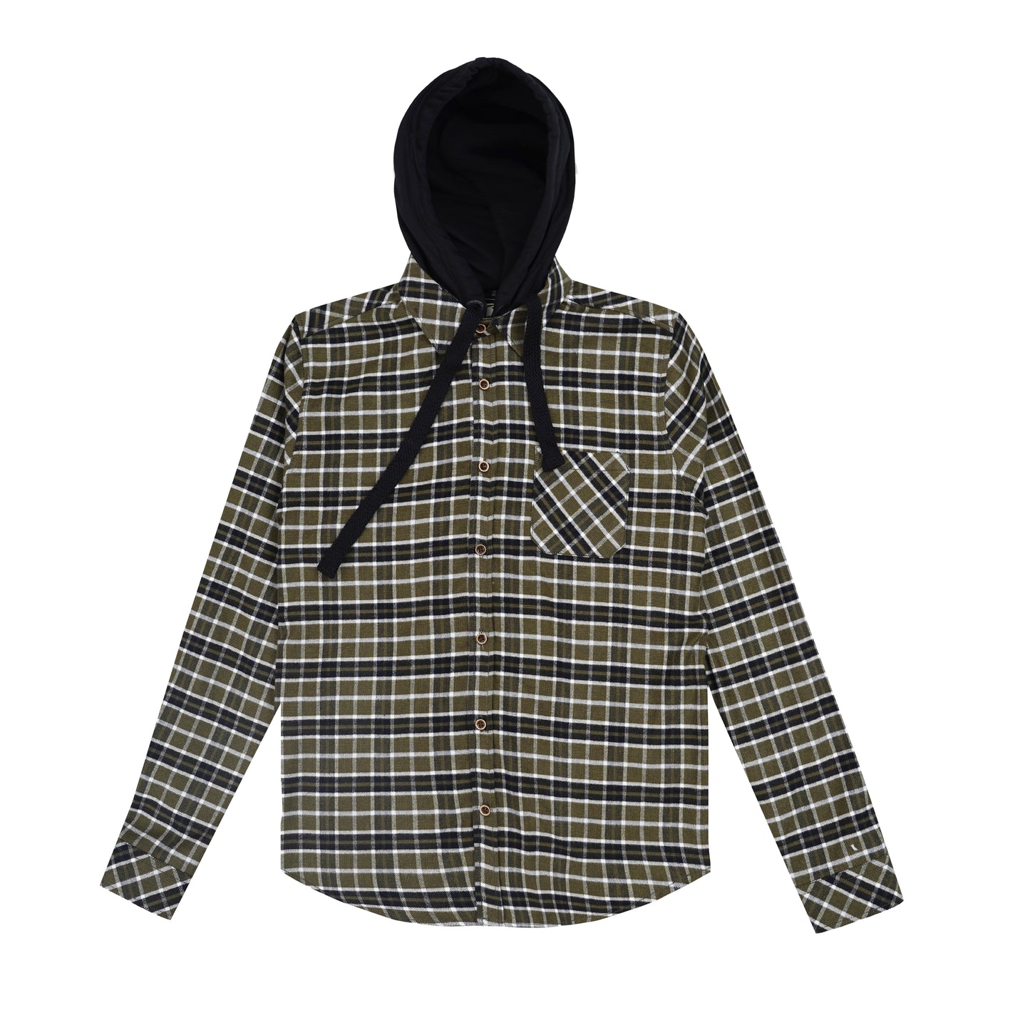 Twisti Chemise ML Capuche
