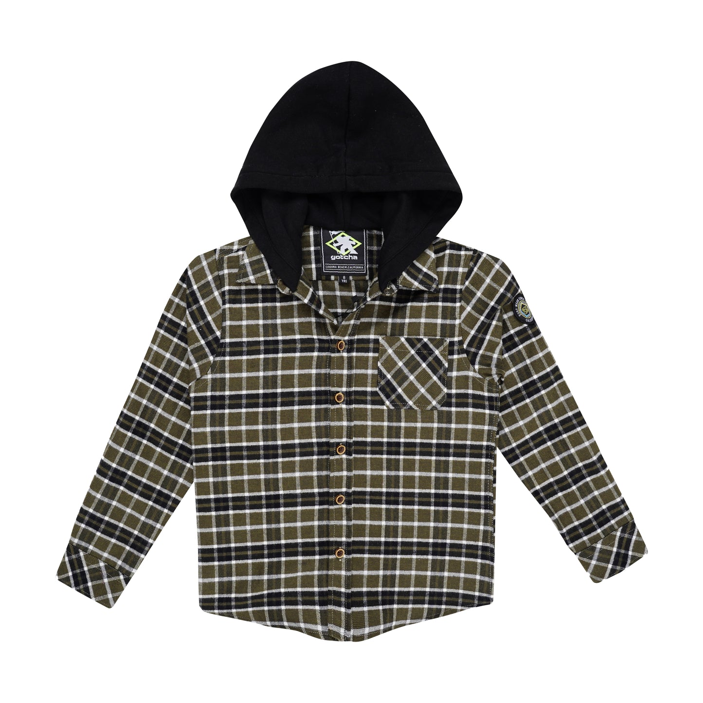 TwistiJr Chemise ML Capuche