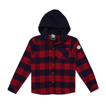 TwistiJr Chemise ML Capuche