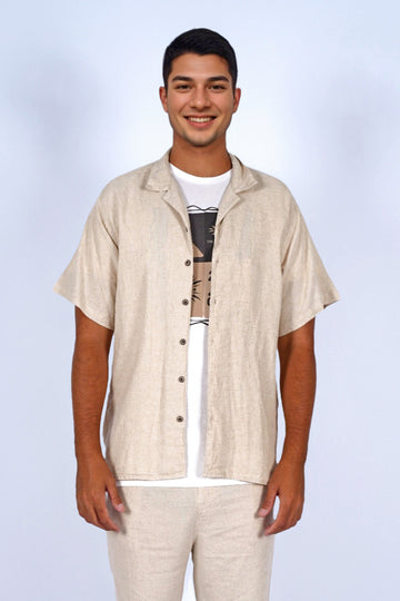 JamesLinSS25 Chemise MC Lin
