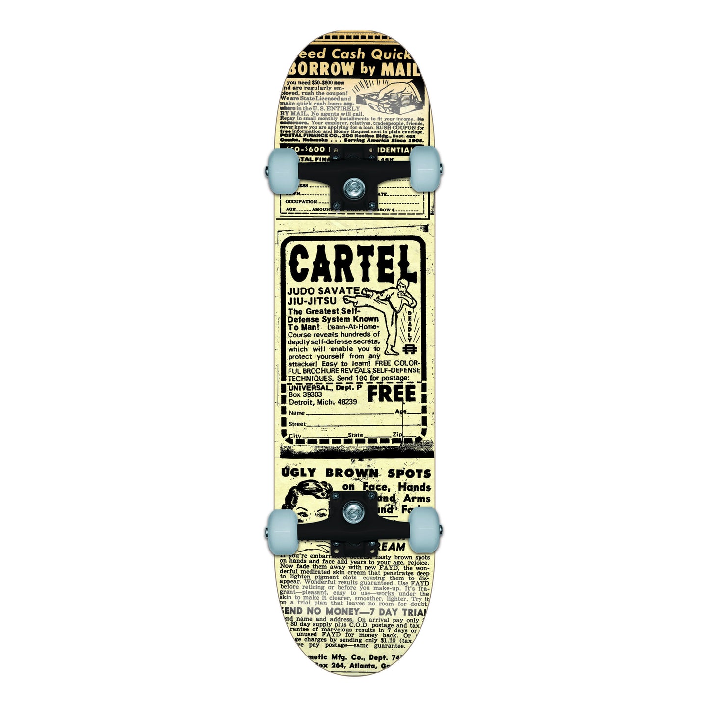 Cartel7.8SkateBoard Complete